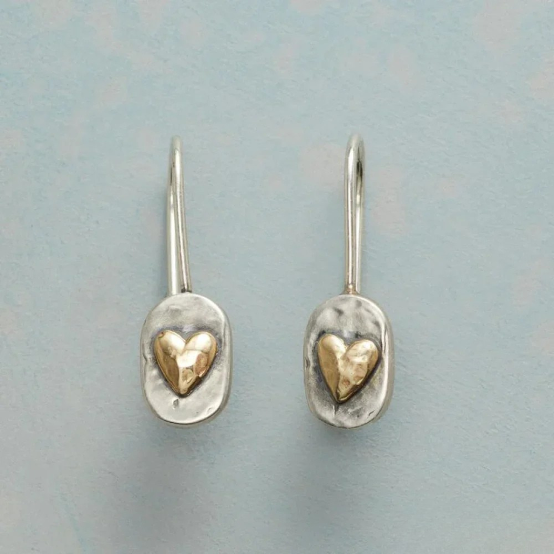Zenaida™ - Pendientes con Charm en Forma de Corazón