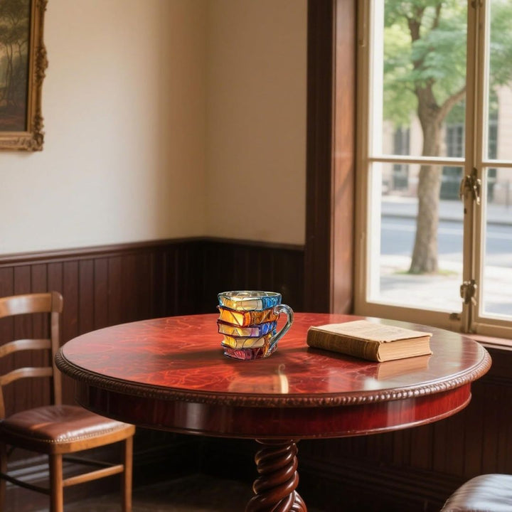 Taza 3D Artesanal Inspirada en Libros