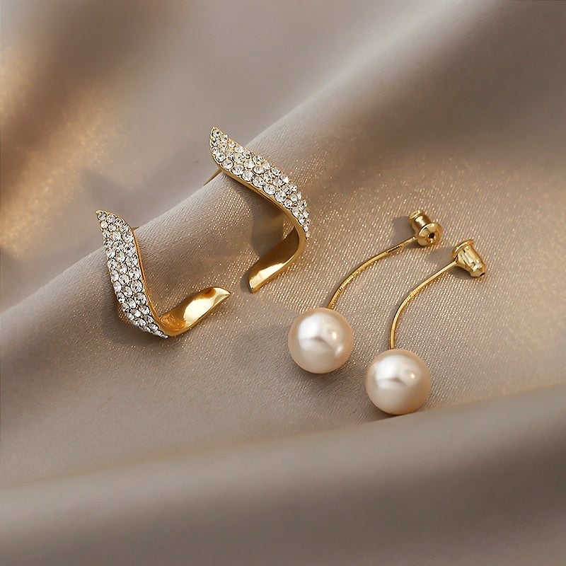 Johanna™ - Aretes Perla Celestial