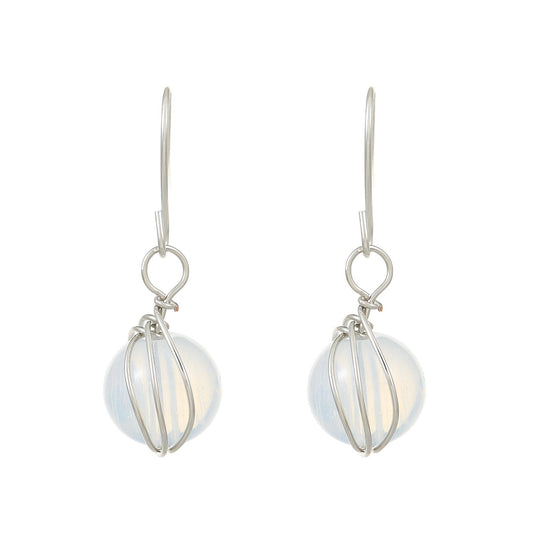 Ester™ - Pendientes Esféricos Brillantes