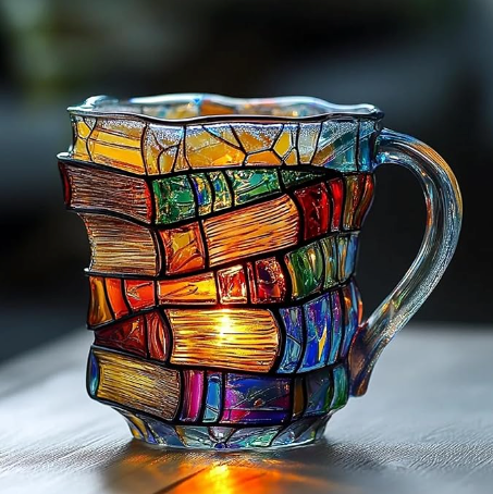 Artesanal Taza Luna 3D